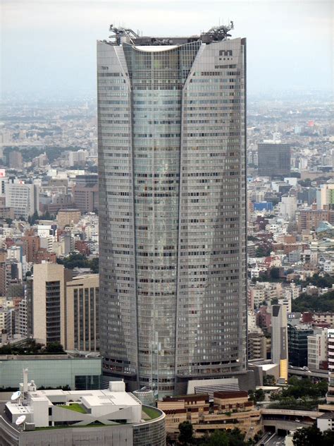 File:Roppongi Hills Mori Tower from Tokyo Tower Day.jpg