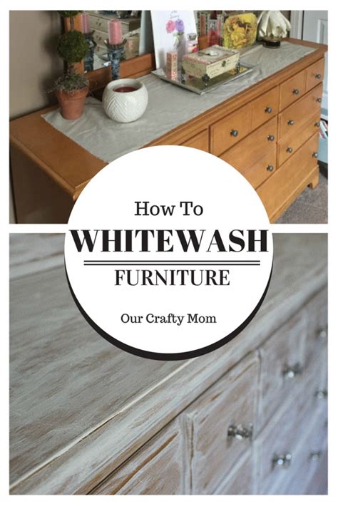 How To Whitewash Furniture-ORC Week 3-Master Bedroom-Our Crafty Mom