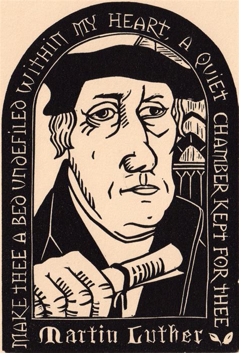 Martin Luther original Art Lutheran reformation woodcut | Etsy