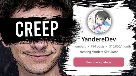 How Yandere Dev Profited Off His Predator Allegations - YouTube