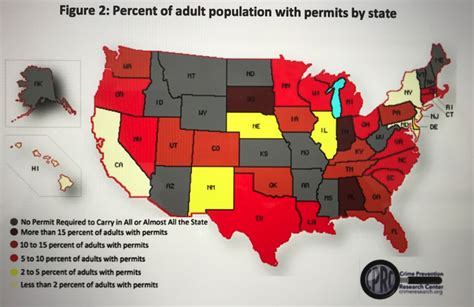 Concealed Carry States Map