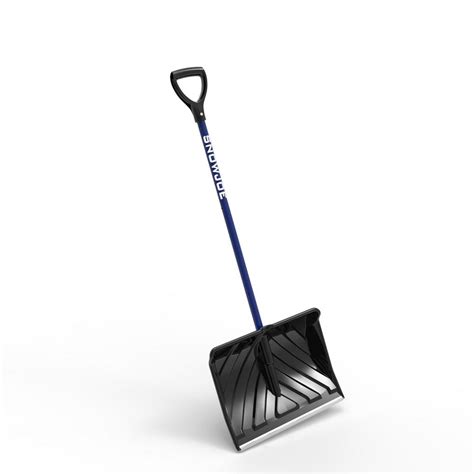 Snow Joe 18 in. Combination Snow Shovel/Pusher with Aluminum Wear Strip ...