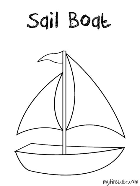 Sailboat #143601 (Transportation) – Free Printable Coloring Pages