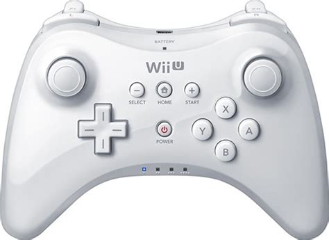 White Wii U Pro Controller - Official Nintendo Brand - Gaming Restored