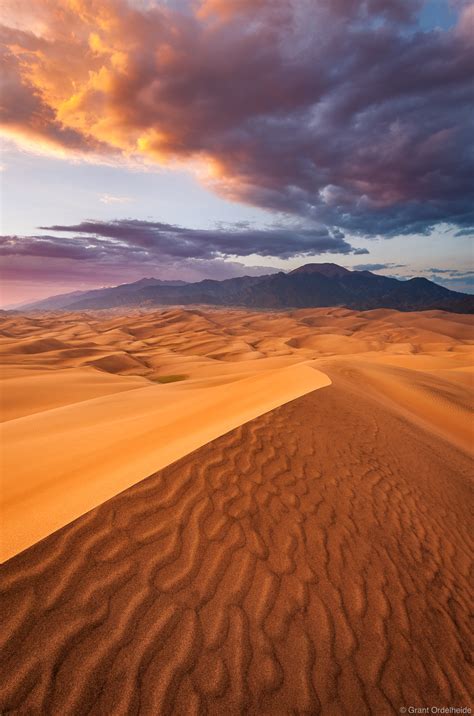 Sand Dune Sunset | Great Sand Dunes National Park, Colorado | Grant ...