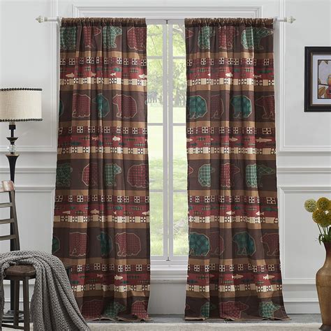 Log Cabin Kitchen Curtains – Curtains & Drapes