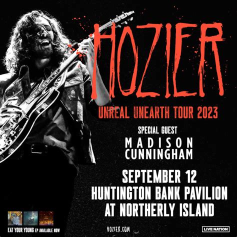 Hozier - Unreal Unearth Tour 2023 in Chicago at Huntington Bank