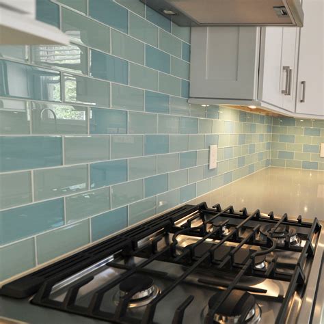 Glass Subway Tiles for kitchens backsplash or bathrooms – Rocky Point ...