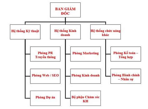 10+ Mẫu Sơ đồ tổ chức công ty chi tiết và cách xây dựng