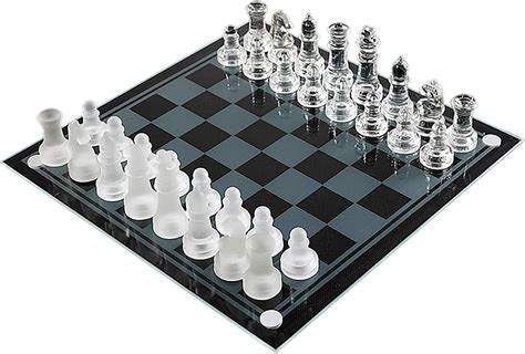 Zatiki Glass Chess Set - Modern 8 Inch Chess Board Philippines | Ubuy