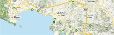 Best Trails near Saint-Cyr-sur-Mer, Provence-Alpes-Côte d'Azur France ...