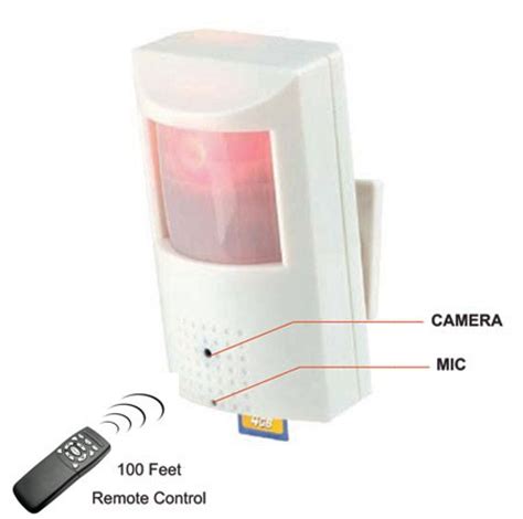 Hidden Motion Detector Camera with DVR