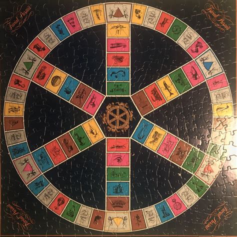 Trivial Pursuit Official Game Board, Jaymar/Horn Abbot (Vintage), 324 ...