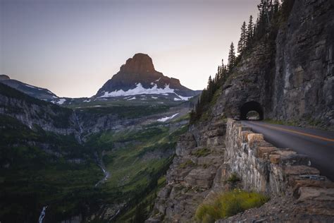 Driving the Going-to-the-Sun Road in Glacier National Park - The Break ...