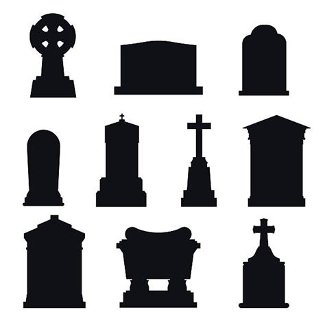 tombstone silhouette clipart 10 free Cliparts | Download images on ...