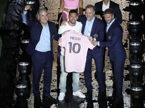 Watch: Lionel Messi officially unveiled as Inter Miami player in ...