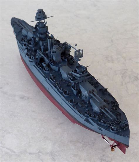 USS Texas Battleship, Ender 3 Pro 3D printed in 1/450 scale ...