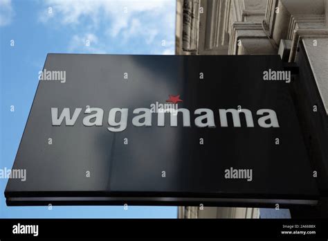 Wagamama logo hi-res stock photography and images - Alamy