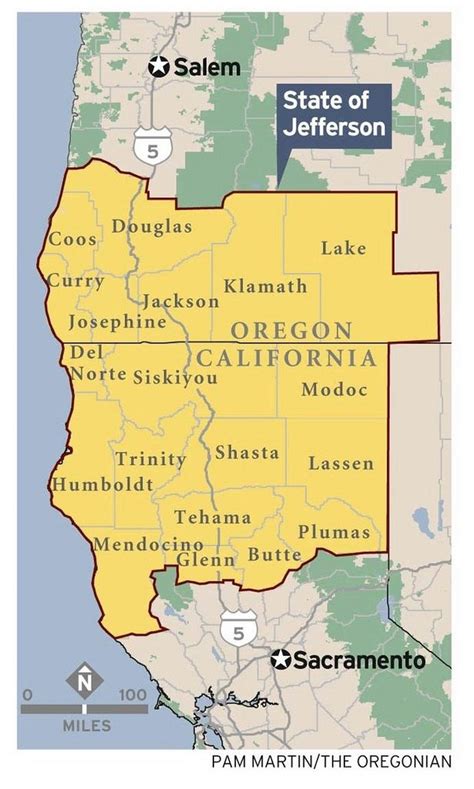 Jefferson: a state beyond but within our border - oregonlive.com