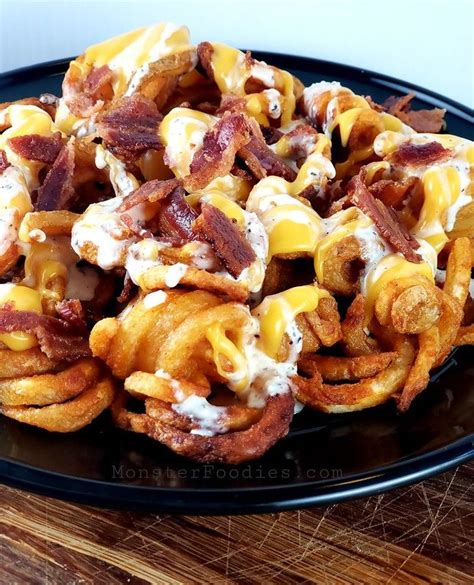 Arby's Loaded Curly Fries Recipe - Monster Foodies Food Recipies, Lunch ...