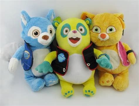 SPECIAL AGENT OSO WOLFIE DOTTY Plush Toy doll 14"free shpping Set of 3 ...