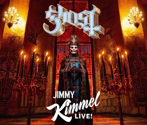 Ghost haunted the Jimmy Kimmel Live show with their performance of ...