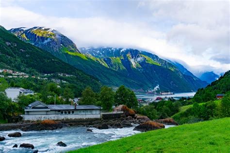 The gorgeous valley of Odda, Norway. No matter which way you look, you ...