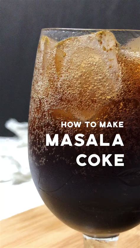 Masala Coke/Cold Drink Recipe | Cold drinks recipes, Soft drinks ...