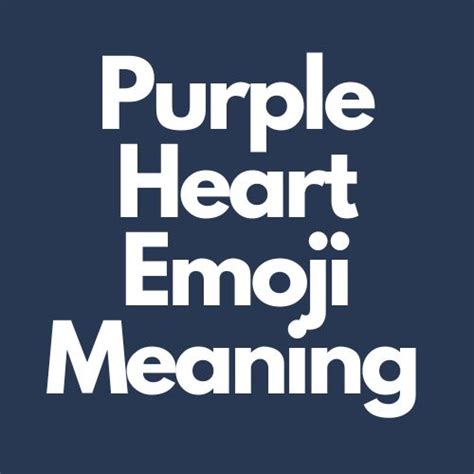 What Does Purple Heart (💜) Emoji Mean In Texting? (Real-Life Examples)