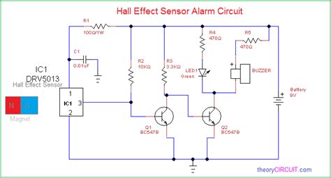 Multipurpose Hall Effect Sensor Circuit