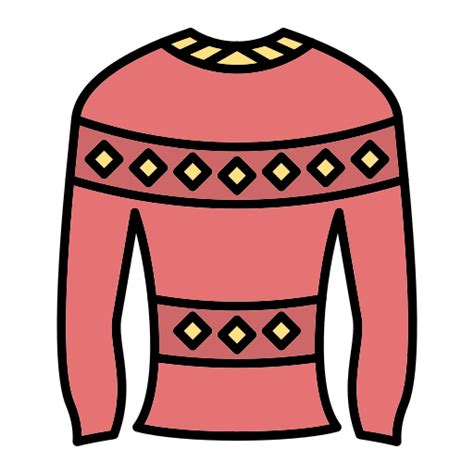 Sweater Generic Outline Color icon