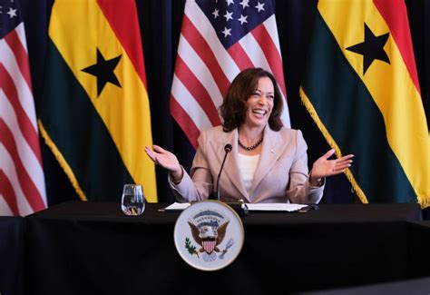 Kamala Harris wraps up Ghana visit, heads to Tanzania | Sawt Beirut ...