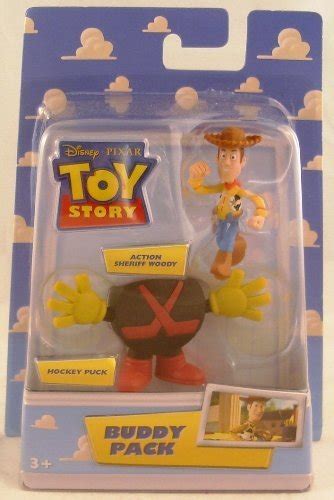 Buy Toy Story Action Sheriff Woody & Hockey Puck Buddy Pack Online at ...