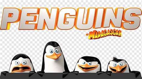 Penguin Madagascar Brand, Penguin, hewan, teks, logo png | PNGWing