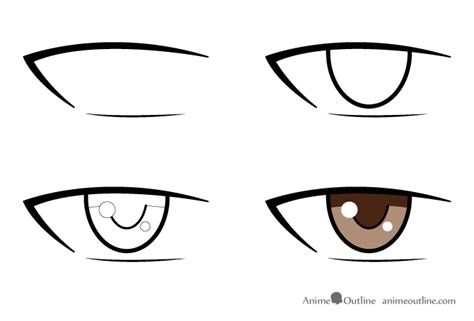 How to Draw Easy Boy Eyes - Saenz Ousioner