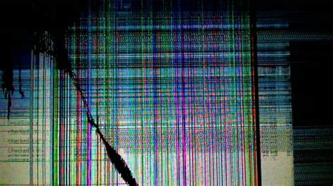 Broken Cracked LCD Screen | Stock Video | Pond5