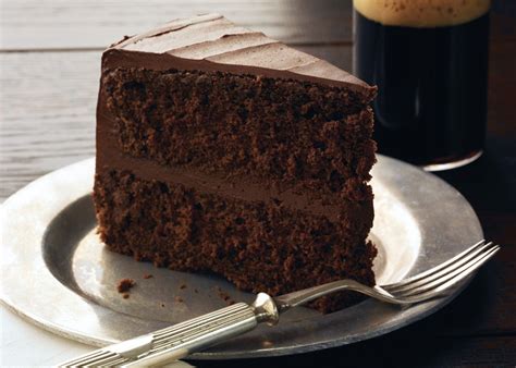 Chocolate Stout Layer Cake with Chocolate Frosting Recipe | Bon Appétit