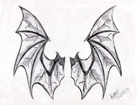 Bat Wings Tattoo Design by Rendezvous2279 on deviantART | Bat wings ...