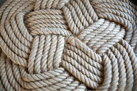 Coil of rope. ~ Abstract Photos ~ Creative Market