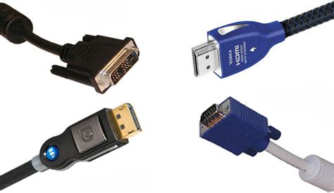 DisplayPort vs HDMI vs DVI vs VGA - AVADirect