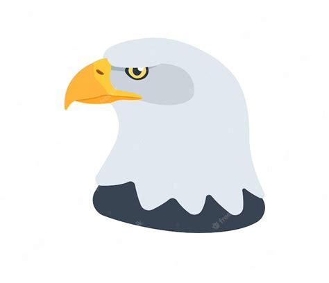 Premium Vector | Eagle head vector isolated icon. eagle emoji ...