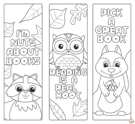 Engage in Fun and Creativity with Bookmark Coloring Pages