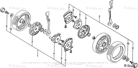 Honda Lawn Mowers HR21 SXA VIN# HR21-1000001 TO HR21-1051093 OEM Parts ...