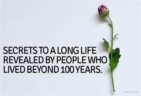 Secrets To A Long Life Revealed By People Who Lived Beyond 100 Years