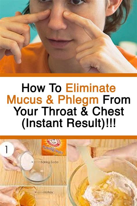 How To Eliminate Mucus & Phlegm From Your Throat & Chest (Instant ...