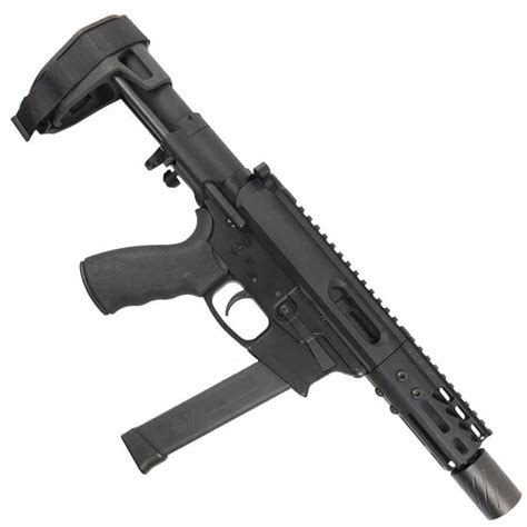 AR15 9MM Complete Upper Receiver with 4 inch M-LOK and MCBS