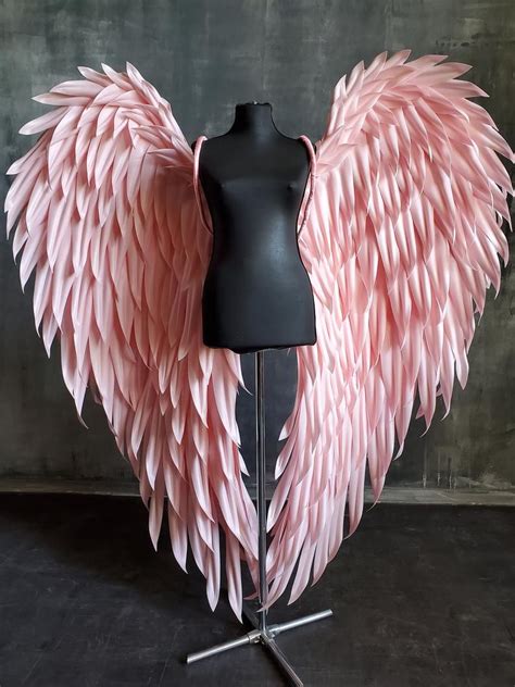 Pink angel wings costume - angel wings cosplay - Wings photo prop ...