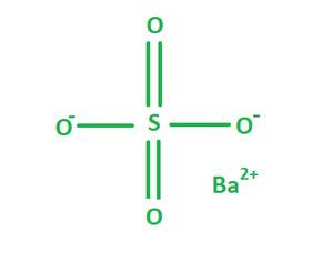 Formule de sulfate de baryum – Structure, propriétés, utilisations ...