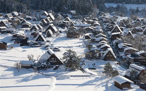 Shirakawa-go, Japan, Is One Of The Snowiest Places On The Planet