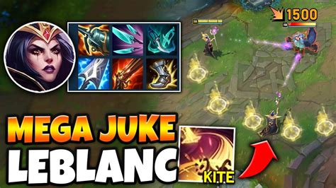 This AD Leblanc build can juke the entire enemy team (BREAK THEIR ...